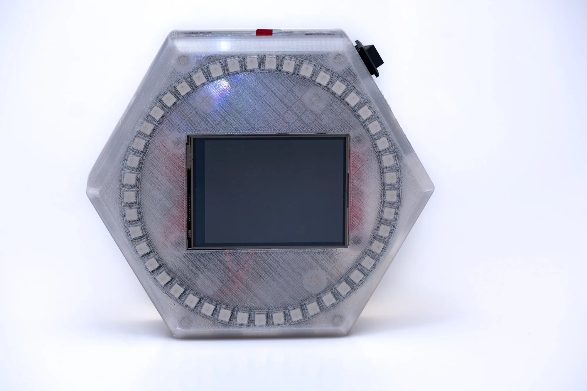 The hand-built Classic Nimbus in its 3D-printed case